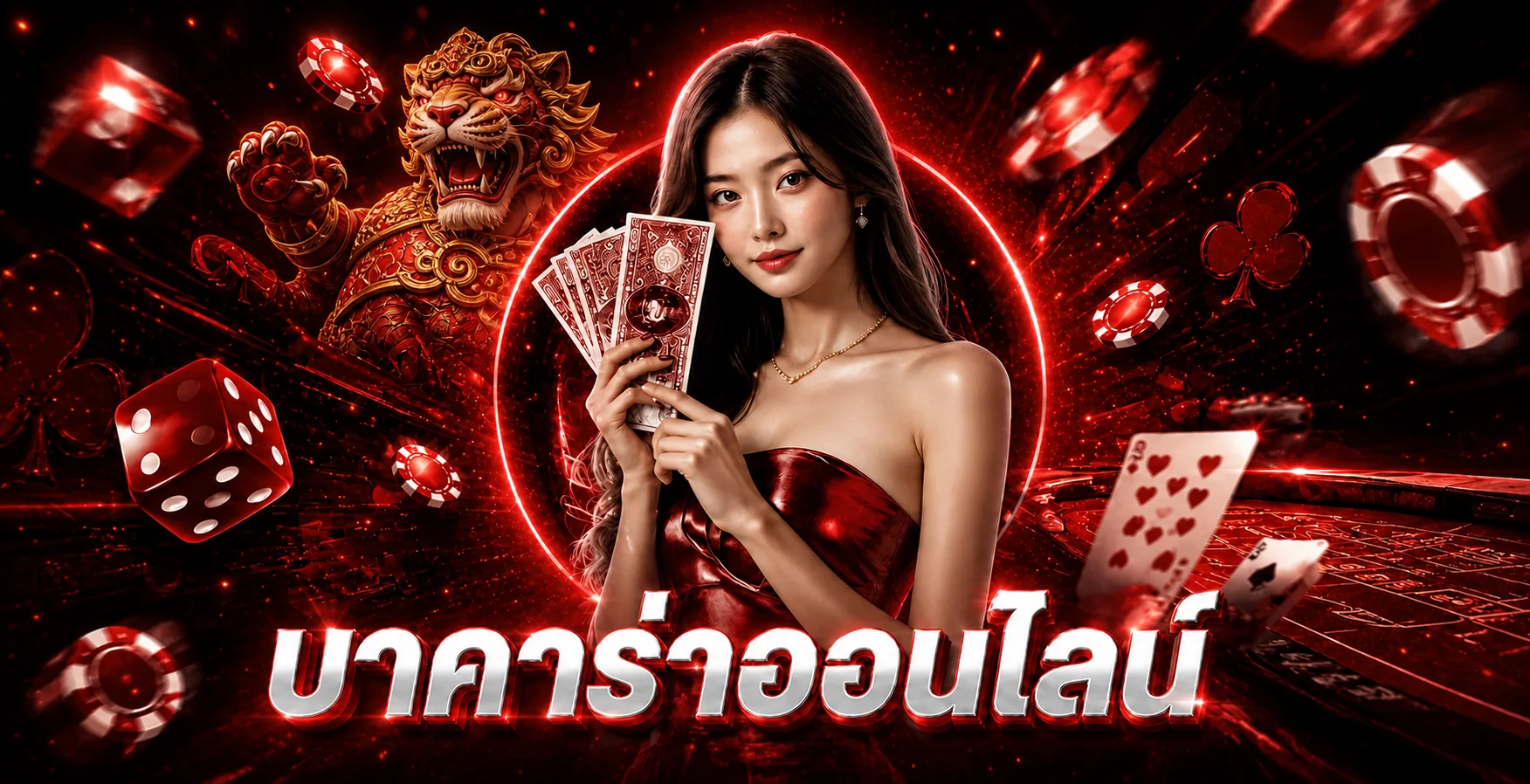 บาคาร่าออนไลน์ TNT69 พร้อมโต๊ะคาสิโนและตัวละครเกม